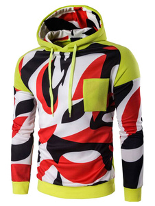 Sweat populaire en coton mélangé jaune impression imprimé fleuri