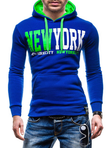 Sweat populaire en coton mélangé imprimé lettres