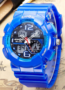 Montre homme rond chronographe