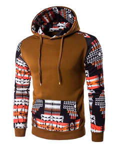 Sweat de qualité en coton mélangé impression imprimé fleuri