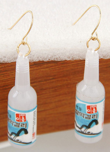 Boucle délicates en résine mode