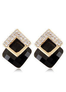 Goujon délicates de rhinestone mode géométriques