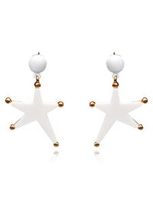 Boucle douces en acrylique mode pendentif étoile