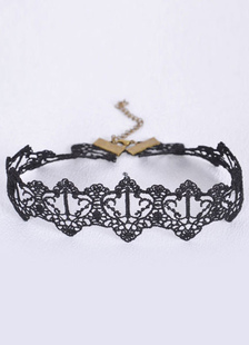 Unique collier en nylon gothique