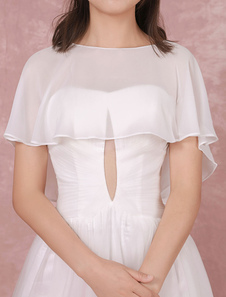 Boléro fête de la rentrée en chiffon ouvert devant