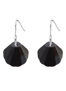 Boucles d'oreilles Cerceau de mariage en cuivre jaune Cristal