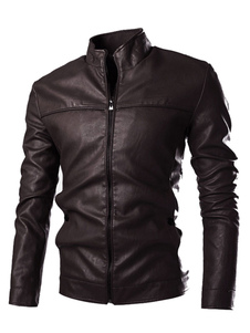 Veste homme en coton col roulé