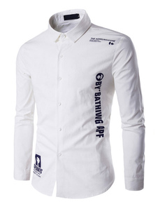 Chemise en coton manches longues