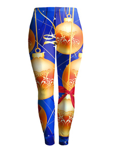 Caleçon de qualité pour femme bleu casual en polyester impression imprimé fleuri