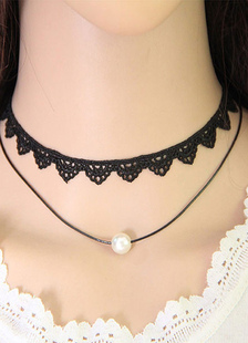 Doux collier en nylon mode