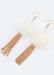 Boucle uniques de plume bohémiennes