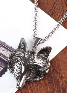 Collier masculin argent