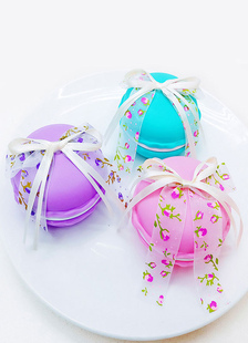 Wedding Favor boîtes ruban Floral Bow rond petits coffrets