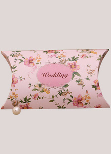 Favor boîtes Floral rose petit coffret de mariage