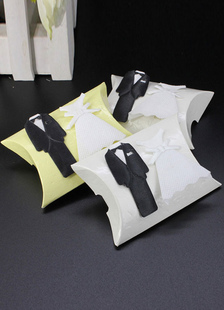 Boîte de petit cadeau Favor boîtes époux et robe de mariée mariage