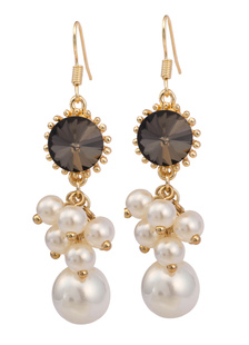 Boucles d'oreilles Goujon de bal métallique or