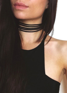 Doux collier en suède style western