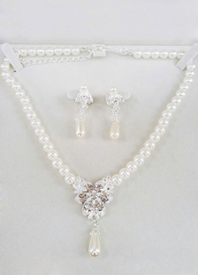 Ensemblede bijoux mode rhinestone