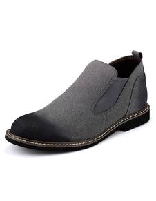 Boots pratiques homme en nubuck conception antique