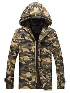 Blouson de qualité en 100% coton camouflage