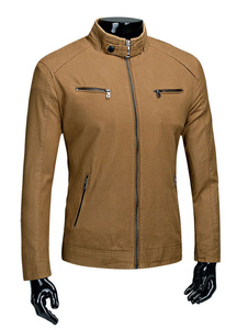 Blouson beau en coton avec zip