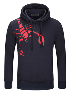 Sweat modeste en coton mélangé impression imprimé fleuri