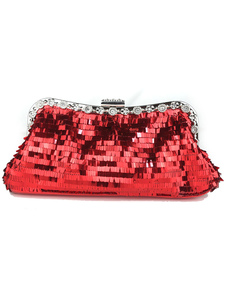 Paillettes, sacs noir chaîne sangle Glitter soir sac de mariage