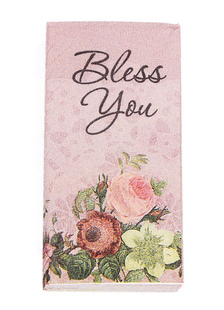 Mariage serviettes rose fleurs mariage Articles de fête (5 Packs/lot, 10 Pcs/boîte)