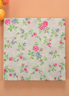 Mariage Party serviettes blanc Floral imprimé serviettes en papier (paquet de 20 pièces A)