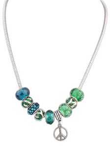 Charm Green Fashion collier perlé pendentif collier féminin