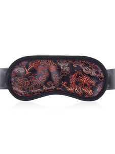 Imprimé dentelle jouet Sexy féminin haut bandeau sur le œil pour Couple noire