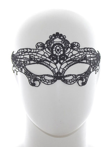 Costume sexy de bandeau sur le œil masque dentelle noir Costume Party