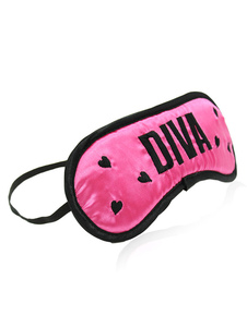 Lettres de jouet Sexy rose rouge et coeur détail bandeau sur le œil pour les femmes