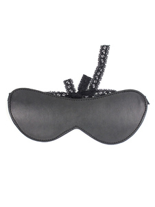 Noir lacets Sexy Toy féminin bandeau sur le œil