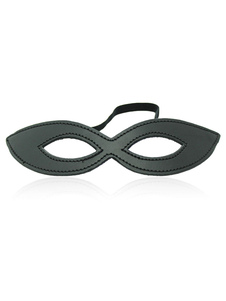 Costume sexy de bandeau sur le œil noir PU Parti Costume masque pour les yeux