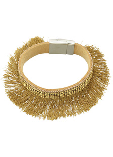 Bracelet jonc manchette Bracelet féminin à toile de Fringe