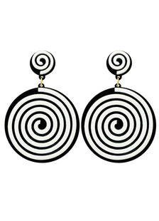 Boucles d’oreilles Fashion blanc rond boucle boucles d’oreille