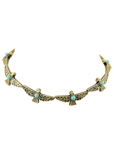 Collier or collier Animal Bijoux Collier court féminin