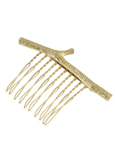 Accessoires pour cheveux en alliage peigne cheveux or