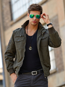 Veste militaire bandoulière Logo Army Style Cargo courte veste