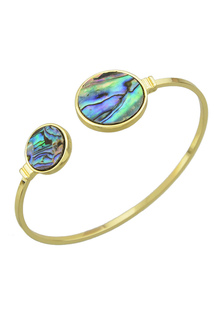 Manchette or Bracelet féminin Jeweled alliage Bracelet ouvert