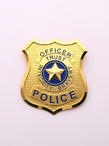 Zootopia Cosplay Accessories Judy Hopps Lapin Or Chic Badge alliage