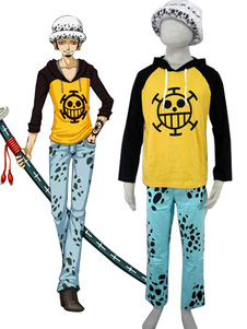 Toussaint Cosplay Costume comme Trafalgar·Law dans One Piece