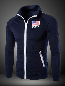 Sweat classique en coton imprimé lettres