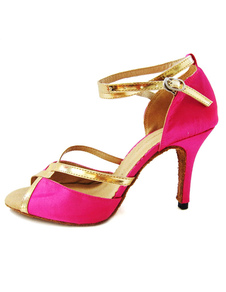 Chaussures de danse latine à talons aiguilles sexy en satin