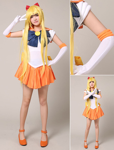 Sailor Moon Toussaint Cosplay Costume Minako Aino Tsukuri Obi