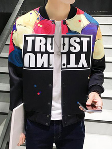 Blouson noir pour hommes garçon Cool Coat