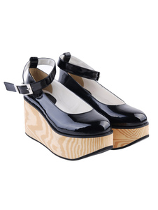 Sweet Street Wear en cuir PU chaussures Lolita