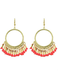 Les boucles d’oreilles Boheimian féminin découpes