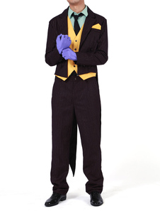 Toussaint Cosplay Costume Batman Suicide Squad Joker